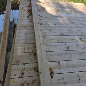 Cedar 6x8 Rough Saw Cedar Fence Panels