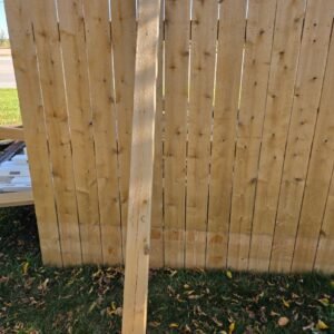 4×4×8s measure about 3¾" × 3¾" × 8'